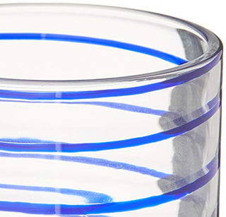 Kate Spade Charlotte Street 2-Piece Highball Glass Set, 1.70 LB, Blue