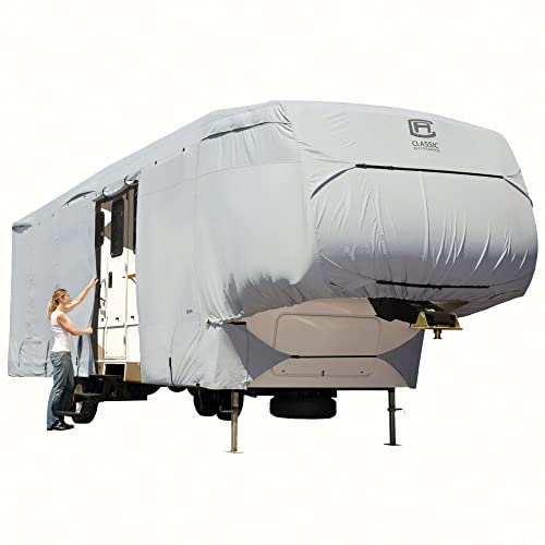 Classic Accessories Over Drive PermaPRO Extra Tall 5th Wheel Trailer Cover, Fits 37&