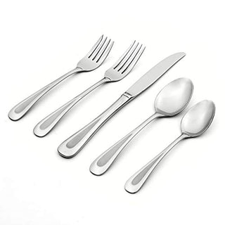 Oneida Satin Sand Dune Flatware, 45 Piece, Multi