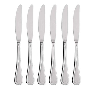 Oneida Flight Stainless Steel 18/10 Dinner Knives (Dinner Knives, Set of 6)