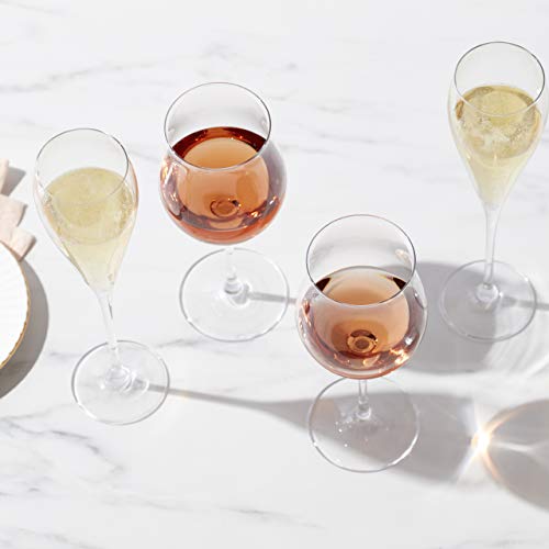 Lenox Tuscany Classics 4-Piece Sparkling Wine Set, 3.10 LB, Clear