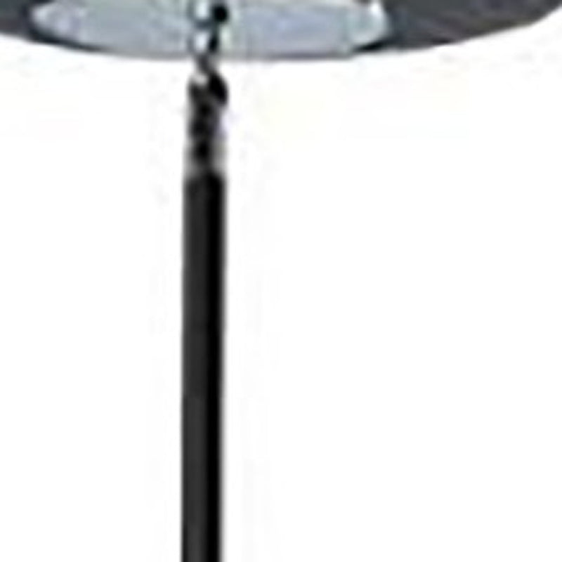 Home Outfitters 72" Black LED Torchiere Floor Lamp