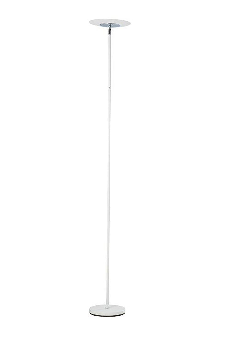 Home Outfitters 72" White LED Torchiere Floor Lamp