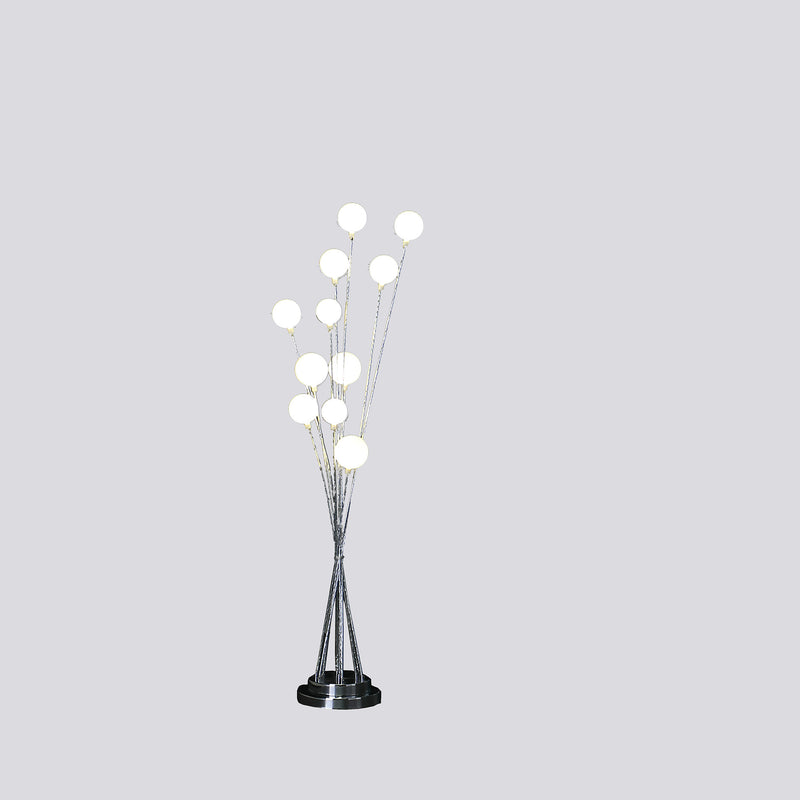 Home Outfitters 46" Chrome Multi Light LED Novelty Floor Lamp