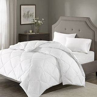 Madison Park Signature 1000 Thread Count Cotton Blend Down Alternative Comforter, Full/Queen, White