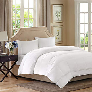 Benton All Season 2 in 1 Down Alternative Comforter White Twin