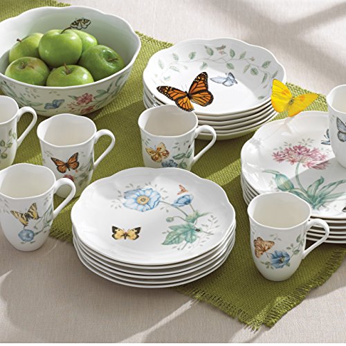 Butterfly Meadow Colors 18-Piece Dinnerware Set