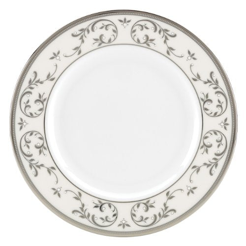 Lenox Opal Innocence Silver Salad Plate