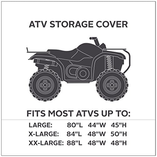 Classic Accessories QuadGear ATV Storage Cover, Large, Olive