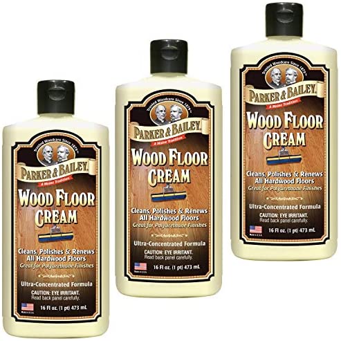 Parker & Bailey Wood Floor Cream Pack of Three (Forty-Eight Ounce)