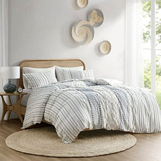 INK+IVY 100% Cotton Duvet Mid Century Modern Design | All Season Comforter Cover Bedding Set