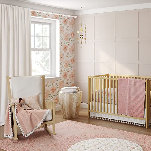 Crane Baby Mobile for Crib, Butterfly Nursery Décor for Boys and Girls, Ceiling Hanging, 6" x 6" X 36"