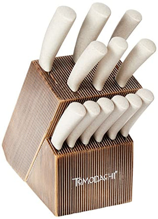 Hampton Forge Harvest 13 Pc Block Set, White