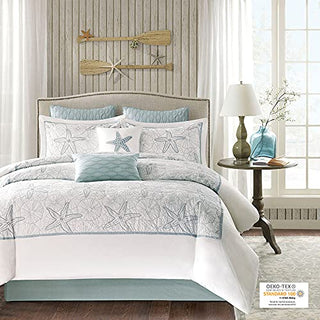 Harbor House Cotton Comforter Set - Coastal Oceanic Sealife Design