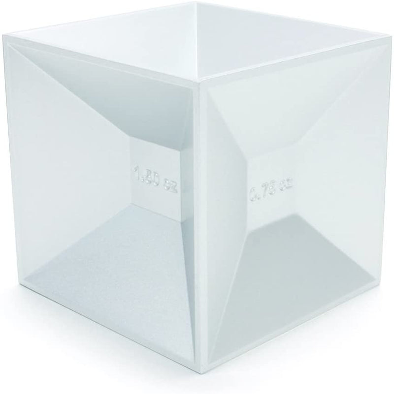 JIGGER ALUMINUM CUBE