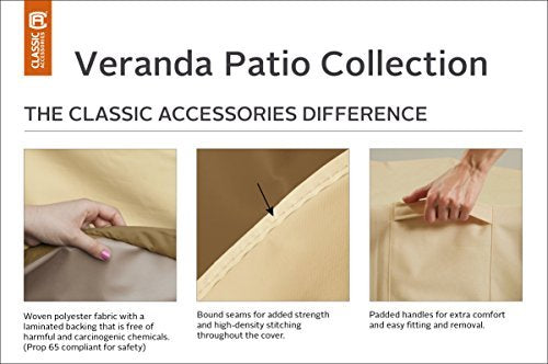 Classic Accessories Veranda Lounge/Club Chair Cover Pebble