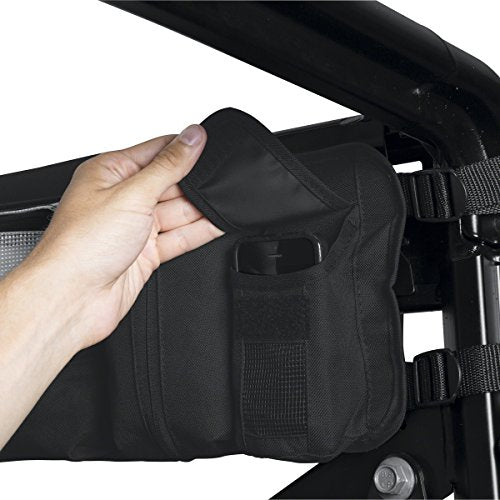 Classic Accessories QuadGear UTV Roll Cage Organizer, Large, Black