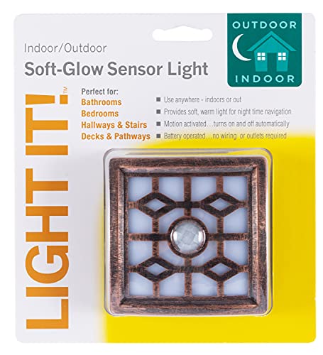 LIGHT IT! By Fulcrum, 30300-307 Soft-Glow Sensor Light, Bronze, Single pack