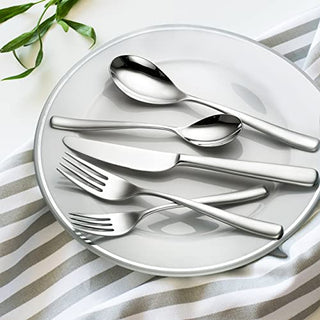 Hampton Forge Ella Satin Fade 20 Pc Set, 2.55 LB, Metallic