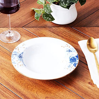 Lenox Garden Grove Rimmed Bowl, Pasta/Soup, White