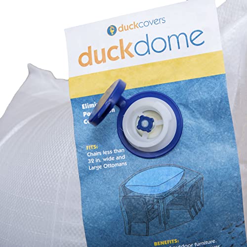 Duck Covers DD4778 78 x 47 Inch Duck Dome Airbag, 78"L x 47"W, White, Patio Furniture Covers