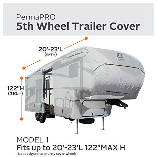 Classic Accessories Over Drive PermaPRO 5th Wheel Cover, Fits 23&