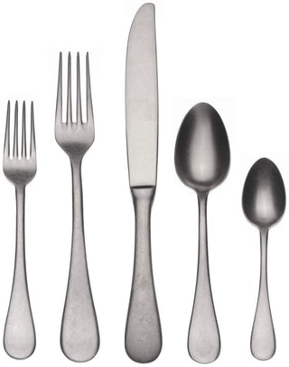 5 pcs Place Setting Vintage Oro Nero