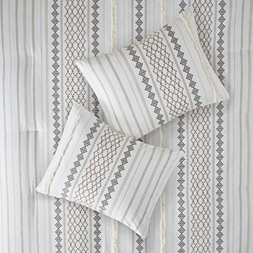 510 DESIGN Adina Polyester Printed 5-Piece Comforter Set with White 5DS10-0244