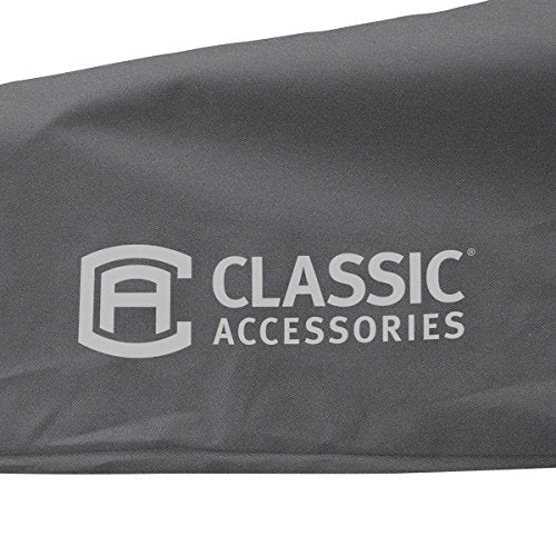 Classic Accessories StormPro Dark Grey 16 Foot Heavy-Duty Kayak/Canoe Cover, Marine Grade Fabric, Water resistant, Storage Dust Cover, Fishing boat, Sunblock Shield