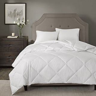 MADISON PARK SIGNATURE 1000TC Cotton Blend Down Alternative Comforter Cal King White, King/California King