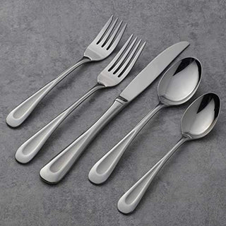 Oneida Satin Sand Dune Flatware, 45 Piece, Multi