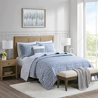 MADISON PARK SIGNATURE 4 Piece Queen Coverlet Set