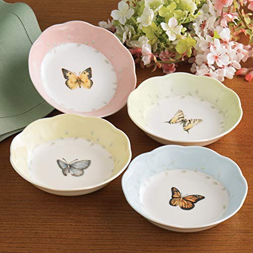 Lenox 806739 Butterfly Meadow 4-Piece Dessert Bowl Set