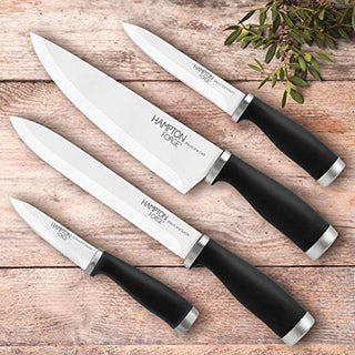 Hampton Forge Epicure 4-Piece Knife Set, Black product image 2