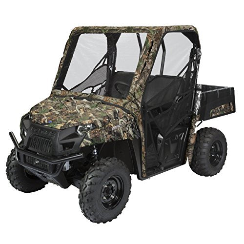 Classic Accessories QuadGear UTV Cab Enclosure, Fits Yamaha Rhino (with Half Doors - 2015 Models and Older), Camo