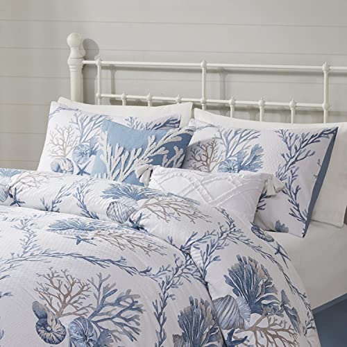 Harbor House 6 Piece Cotton Comforter Set with Throw Pillows HH10-1838