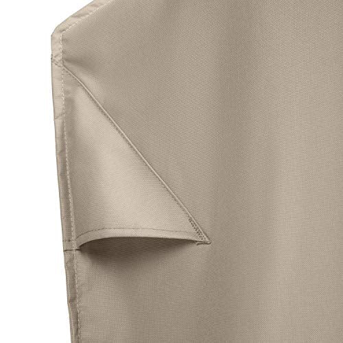 Classic Accessories Storigami Easy Fold Water-Resistant 64 Inch BBQ Grill Cover, Goat Tan