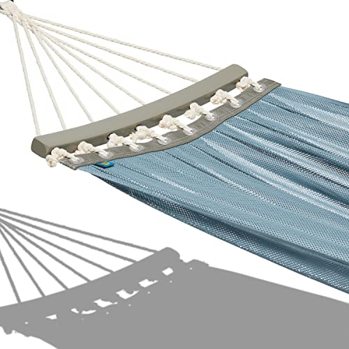 Duck Covers Weekend Mesh One-Person Travel Hammock, 82 x 62 Inch, Blue Shadow