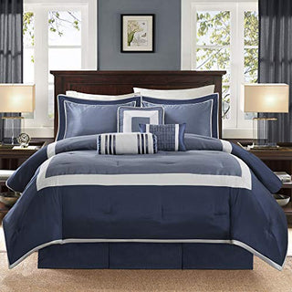 Madison Park Cozy Comforter Set - Deluxe Hotel Collection, All Season Down Alternative Luxury Bedding with Matching