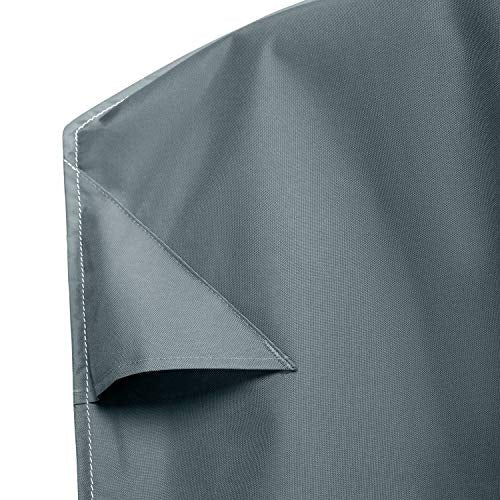 Classic Accessories Storigami Water-Resistant 140 Inch Easy Fold Patio Furniture Cover, Monument Grey, Patio Furniture Covers