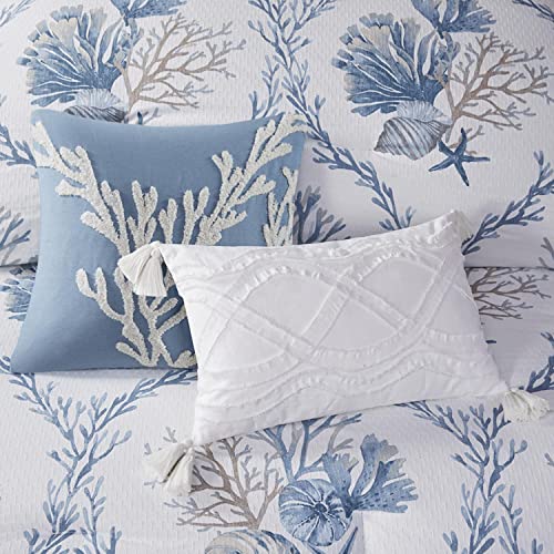 Harbor House 6 Piece Cotton King Comforter Set with Throw Pillows HH10-1840