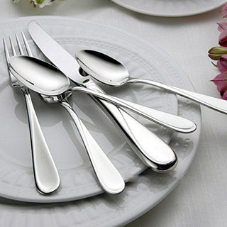 Oneida American Harmony 20 Piece Everyday Flatware, Service for 4, 18/0 Stainless Steel, Silverware Set, Dishwasher Safe, Silver