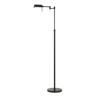 Home Outfitters 61" Bronze Adjustable Swing Arm Floor Lamp