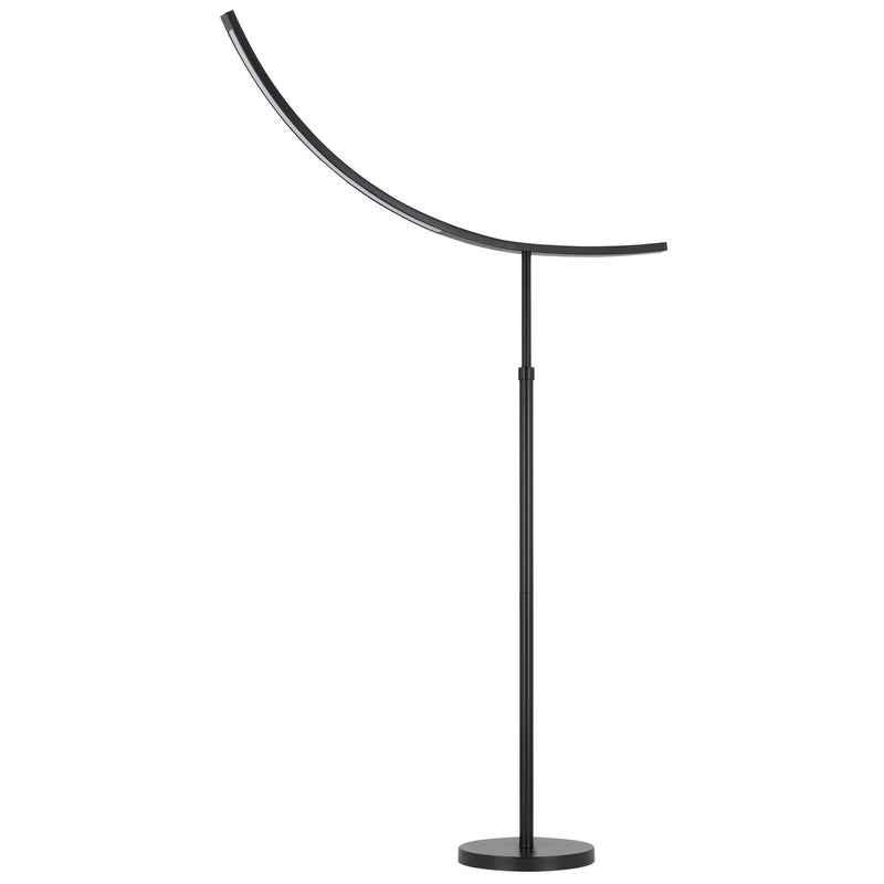 Home Outfitters 74" Bronze Adjustable Led Traditional Shaped Floor Lamp