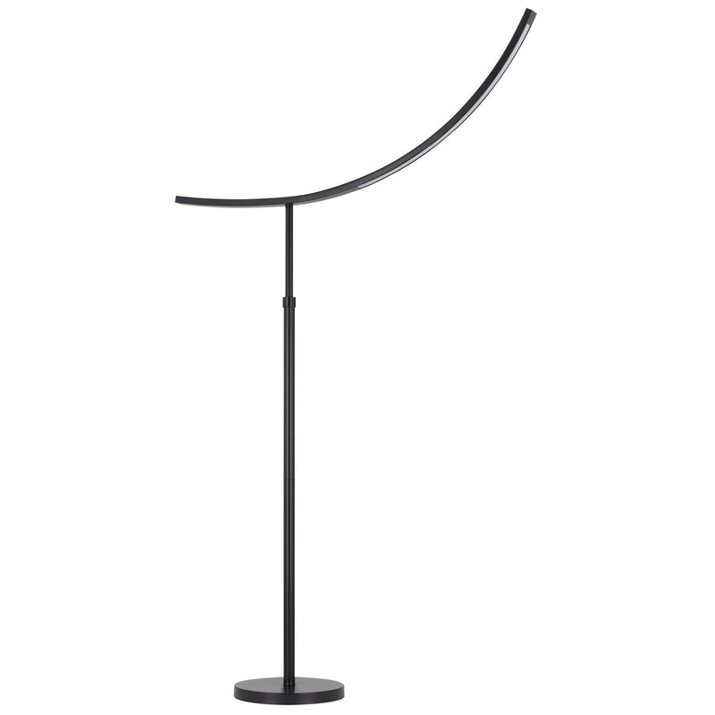 Home Outfitters 74" Bronze Adjustable Led Traditional Shaped Floor Lamp