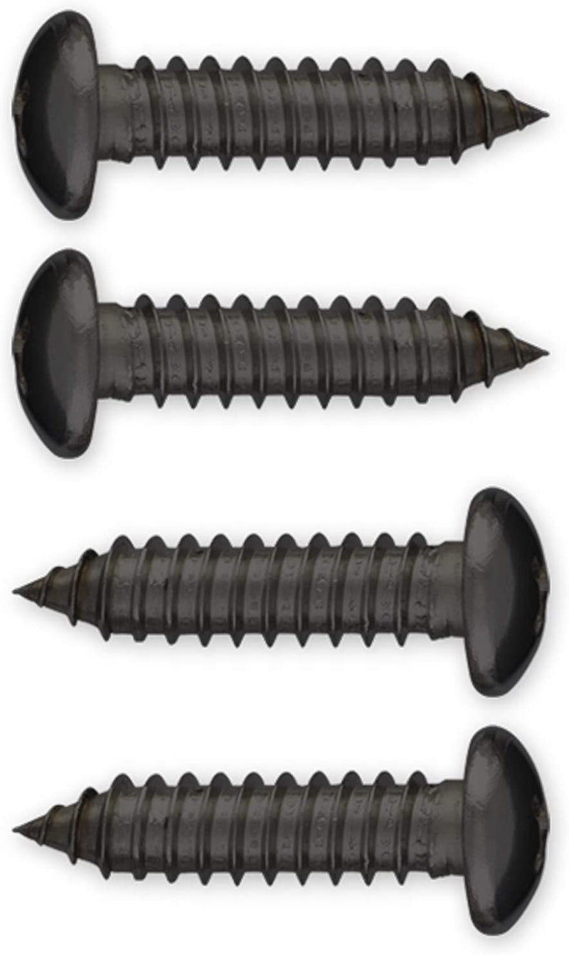 Cruiser Accessories Fasteners, Tapping Stainless, PTFE Black