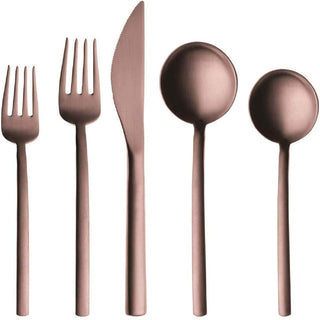 CUTLERY SET 5 PCS DUE ICE CHAMPAGNE