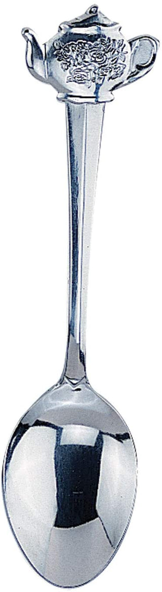 HIC Harold Import Co. Stainless Steel, Demi Spoon Set, Teapot Design, Set of 12
