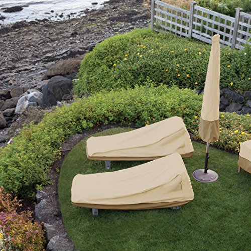 Classic Accessories Veranda Cover For Hampton Bay Fall River Adjustable Patio Chaise Lounge