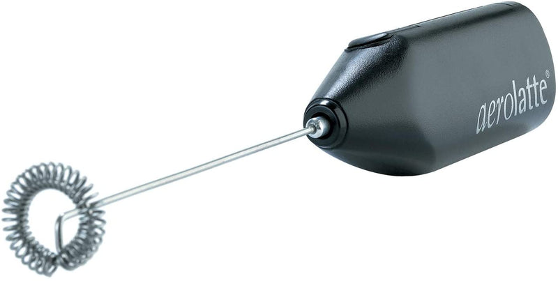 Aerolatte Milk Frother To Go with Travel Storage Case, The Original Steam-Free Frother, Black